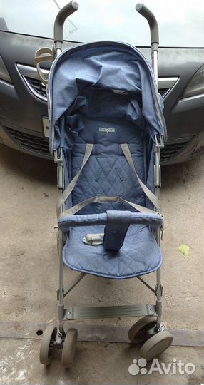 Прогулочная коляска Babyton Sport Blue melange