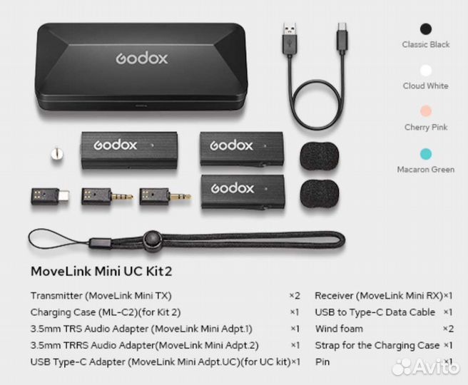 Godox Movelink mini UC kit2 в наличии