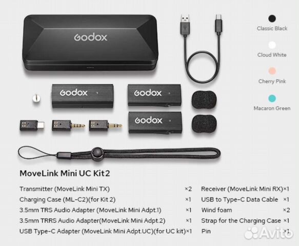 Godox Movelink mini UC kit2 в наличии