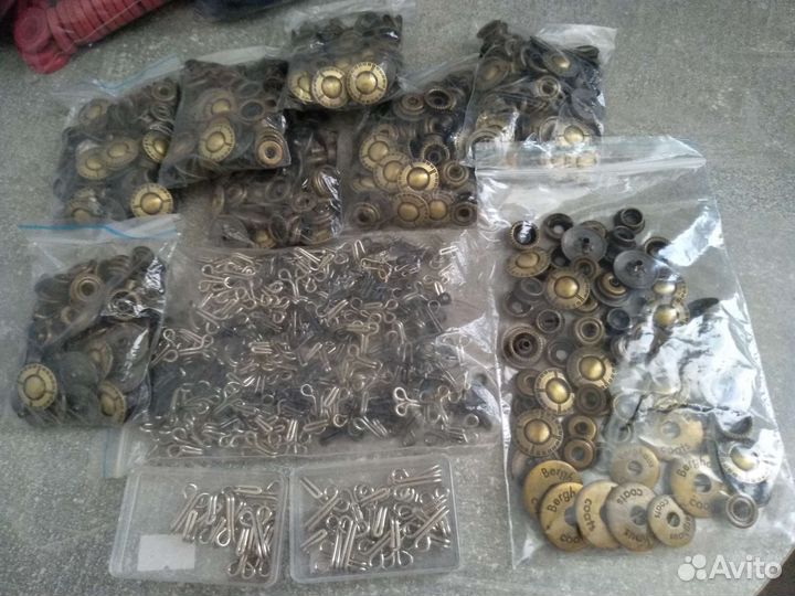 Кнопки Альфа 18 мм никель