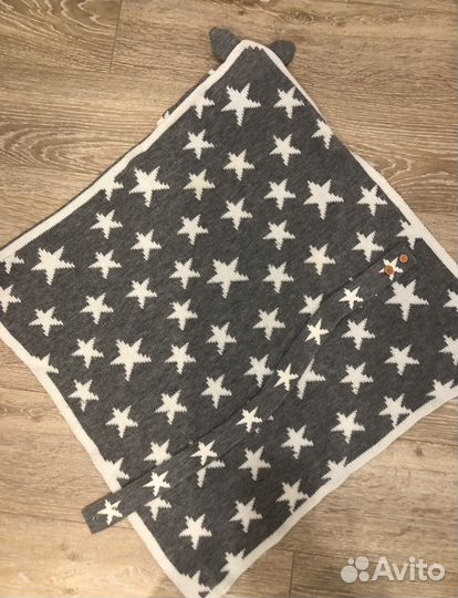 Конверт/плед/одеяло вязаный, и новый песочник