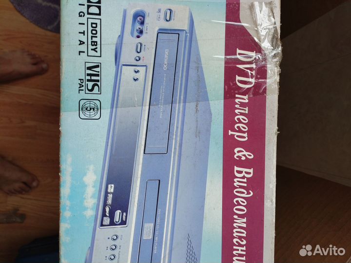Dvd плеер и видеомагнитофон daewoo SD-7800K