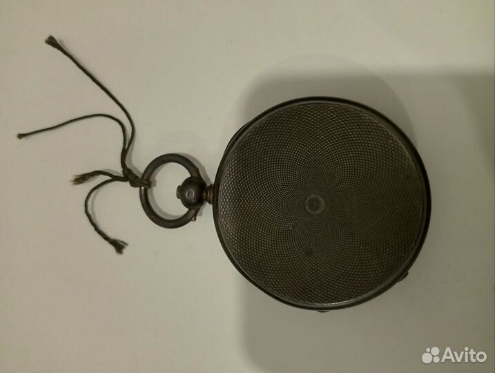 Серебряные карманные часы 19 век наградные Буре