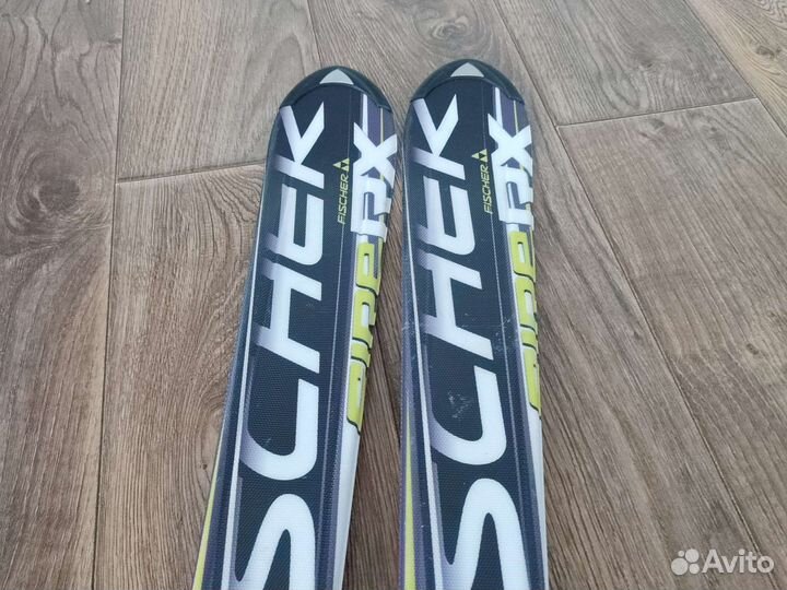 Горные лыжи fischer fire rx yellow/black