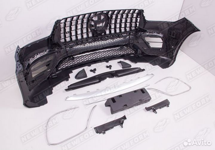 Обвес 63 AMG хром Mercedes GLE Coupe 167