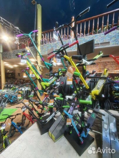 Трюковой самокат алюминиевый