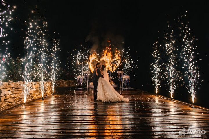 Огненное сердце и дорожка холодных фонтанов