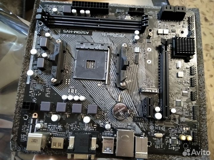 Материнская плата ASRock A520M -HVS Ryzen AM4