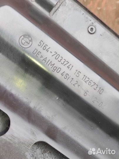 Панель передняя верхняя bmw e60