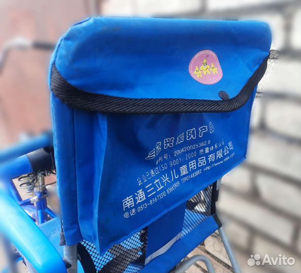 Детское велокресло на багажник