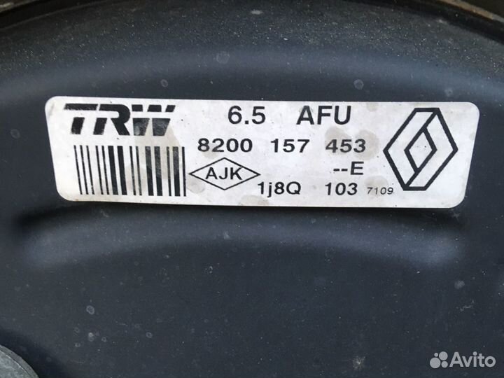 Вакуумный усилитель тормозов для Рено Меган2