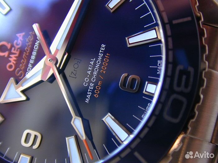 Часы Omega Seamaster Planet Ocean 600M 43.5мм NEW