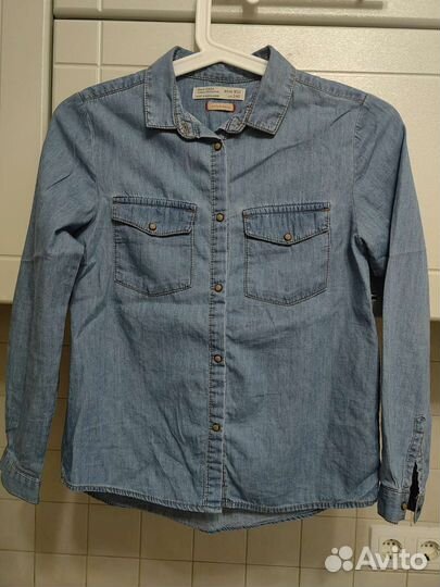 Джинсовая рубашка