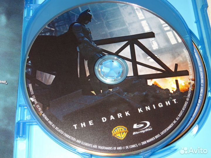 The Dark Knight 2008 Blu-Ray 2-Discs USA A без рус