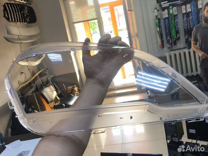 Стекло фары ML164 левое/правое