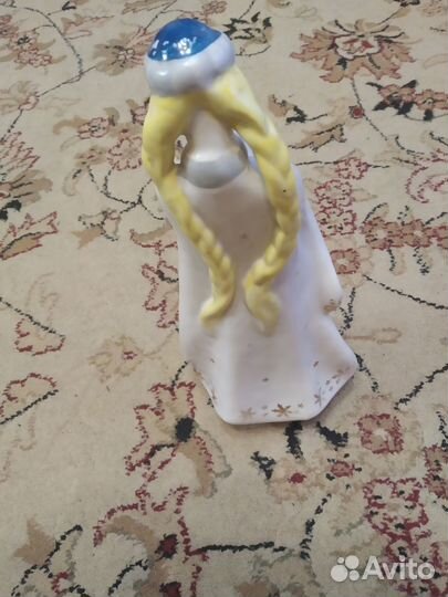 Статуэтка снегурочка 29 см Полонне СССР