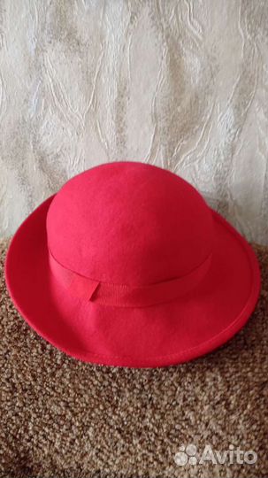Шляпа фетровая женская
