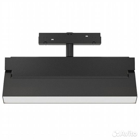 Cветильник трековый магнитный поворотный эра Nova 12Вт 600Лм 4000K заливающий свет черный