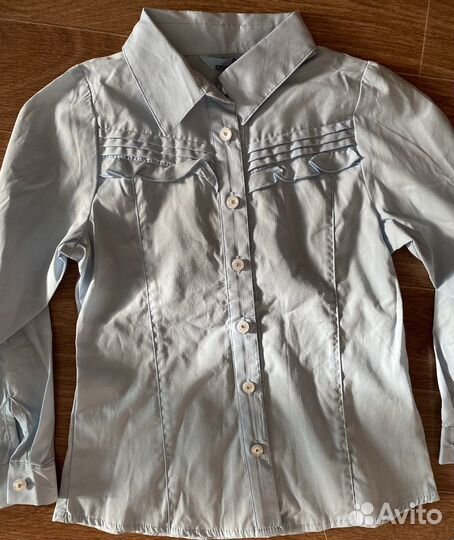 Блузка для девочки школьная 116