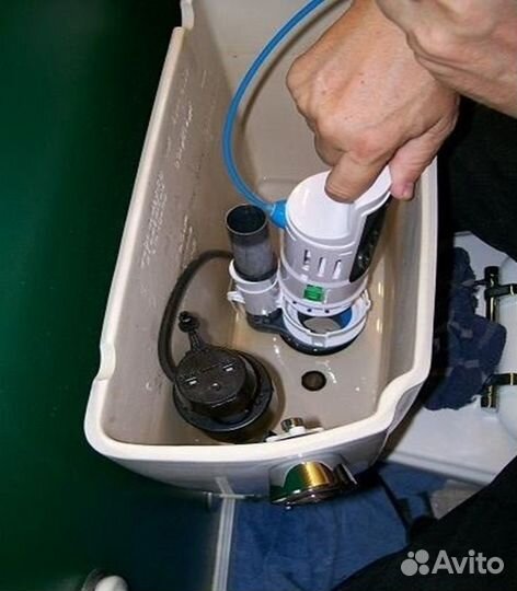 Сантехник. Частник. Замена унитаза