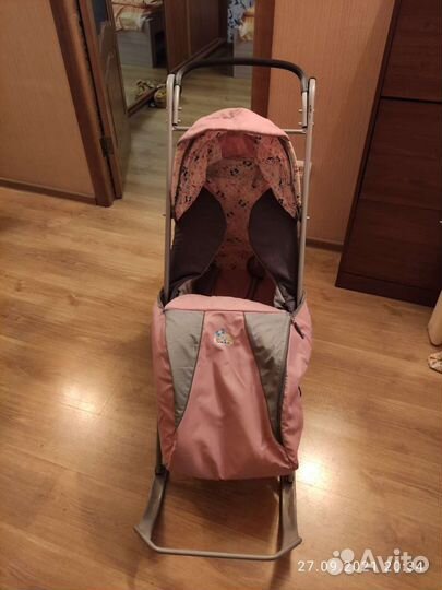 Санки-коляска Ника