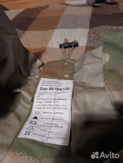 Штаны мембранные mtp армии Великобритании