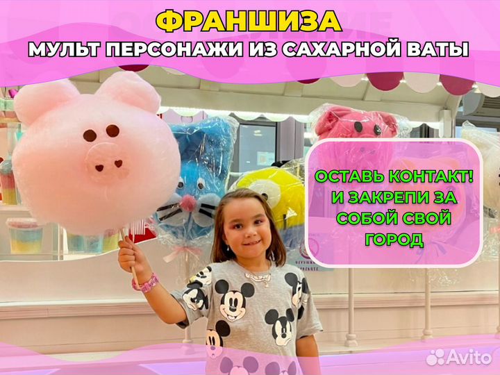 Продам готовый бизнес: игрушки из сахарной ваты