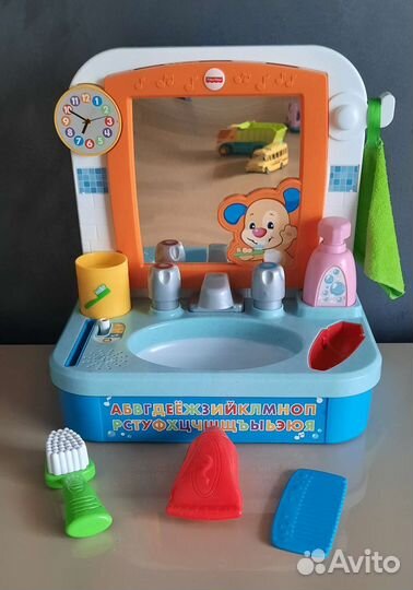 Умный щенок и умывальник Fischer price