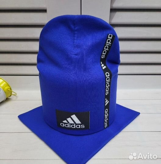 Шапка+снуд Adidas (полоса)
