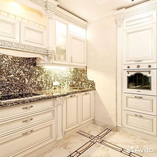 Кухонный гарнитур классика любой сложности