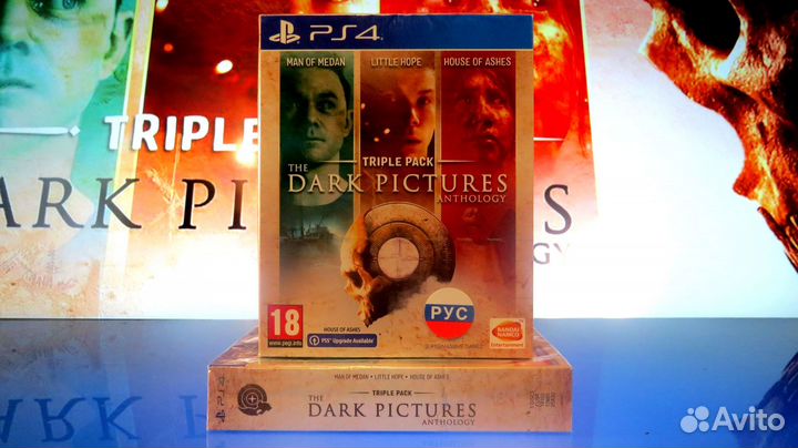 The Dark Pictures: (трилогия - 3 диска ) PS4/PS5