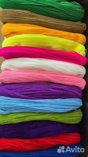 Пасмы Мягкие и яркие 40 цветов