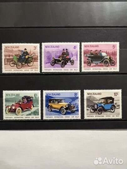 1972 г. Новая Зеландия. Автомобили