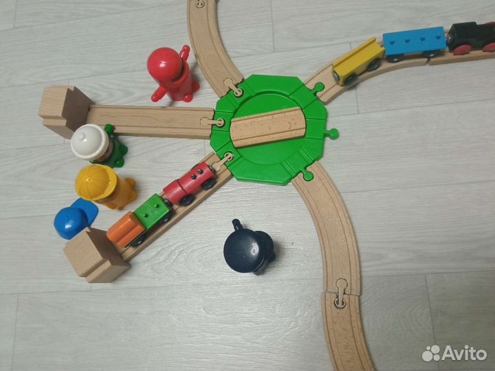 Деревянная железная дорога IKEA