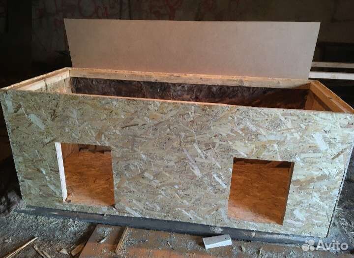 Будка для собаки утепленная