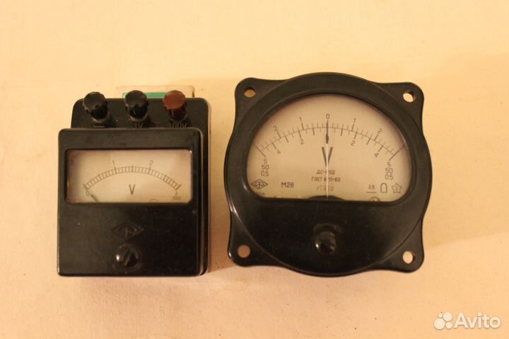 Вольтметр,Амперметр,ссср-1949 г -65 г,ссср