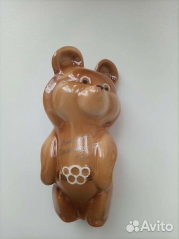 Олимпийский мишка СССР 1980 год