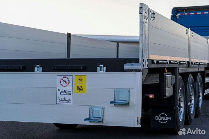 Полуприцеп бортовой Bonum 914296-06, 2024