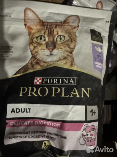 Корм для кошек pro plan 400грм