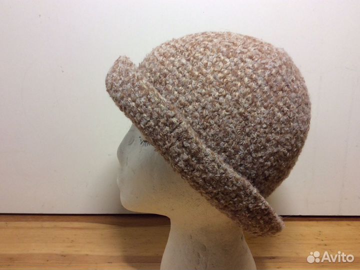 Компактная шляпка гречишного цвета, 53-56, арт 299