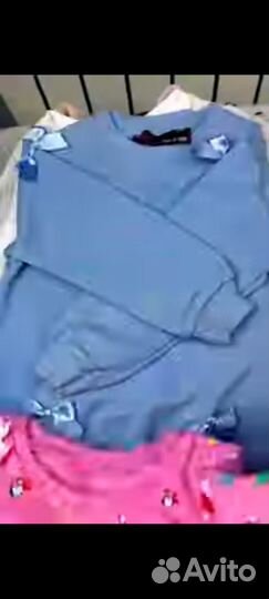 Детские вещи б/у пакетом 38 шт. бронь