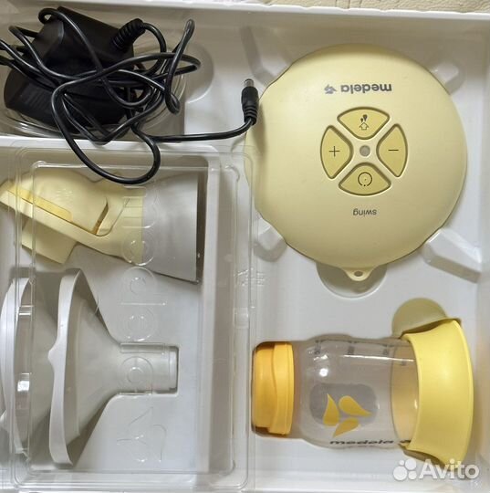 Молокоотсос medela swing flex электрический