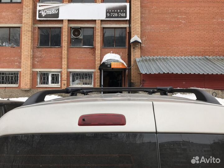 Багажник на крышу для LADA Largus (бесшумный)