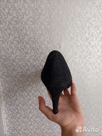 Туфли с блестками