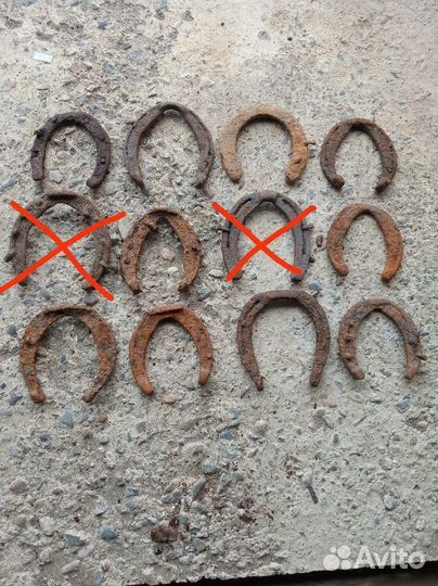 Подковы старые