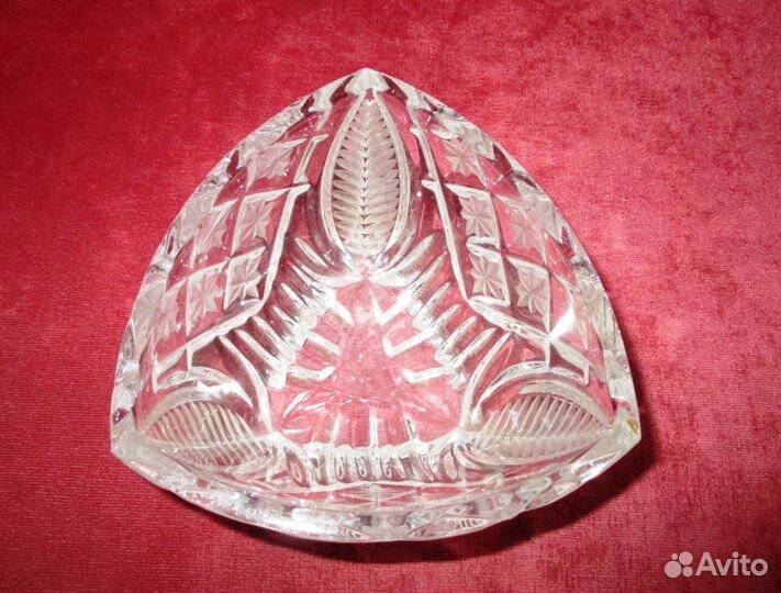 Вазочка хрустальная СССР