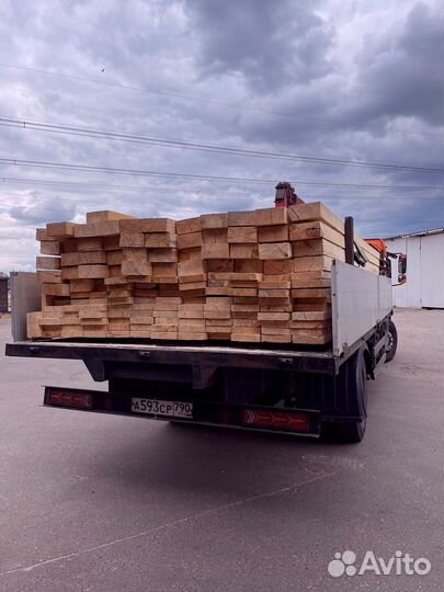 Брус, доска обрезная