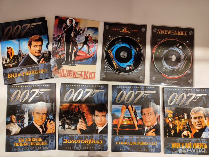 Dvd диски. Агент 007,Джеймс Бонд