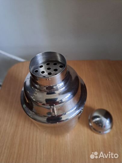 Шейкер для коктейлей нержавеющая сталь