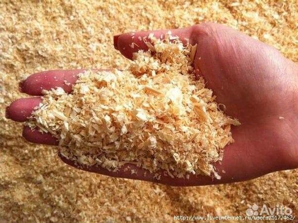 Опилки стружка